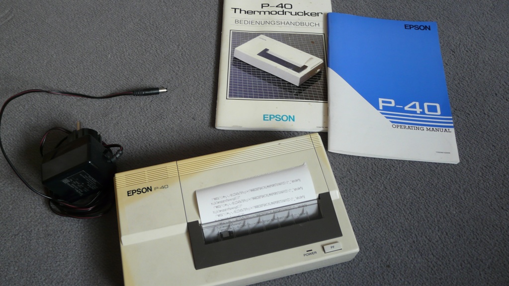 Epson P40 P printer