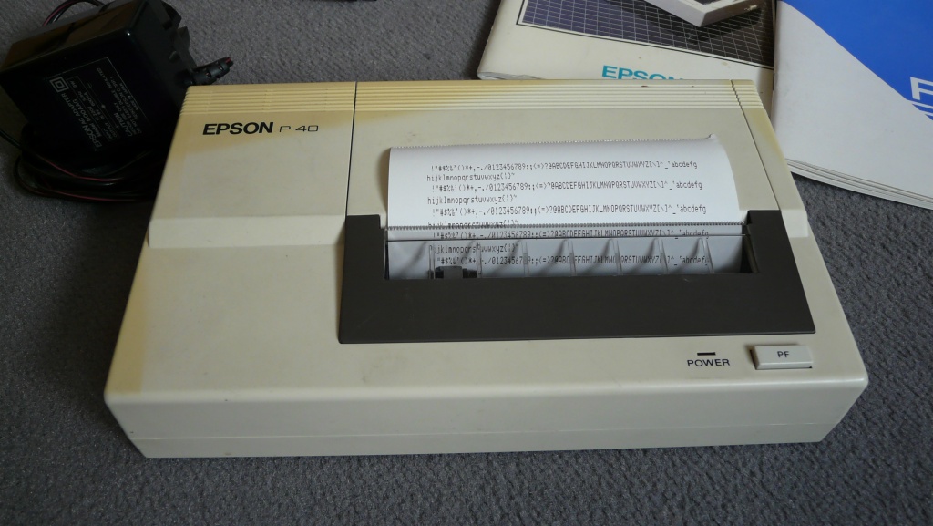 Epson P40 P printer