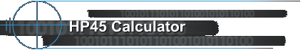 HP45 Calculator